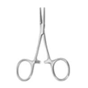HARTMANN forceps curved 10,0 cm