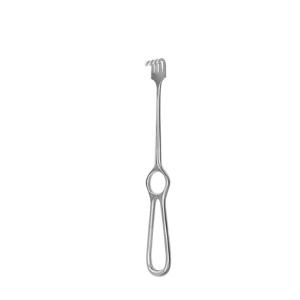 VOLKMANN Retractor semi-sharp 4 prong 22,0 cm