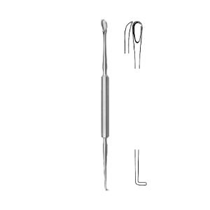 GROSS Ear spoon and hook blunt 12,0 cm