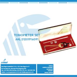 TONOMETER SET