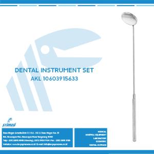DENTAL INSTRUMENT SET