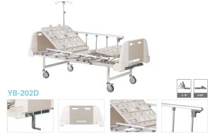 Read more about the article Ranjang Pasien Yovistra Manual DELUXE 2 Engkol YB-202D: Aman, Nyaman, Praktis untuk Pasien