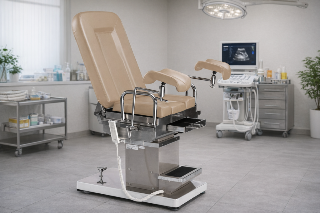 Kursi Periksa Gynecolog Yovistra YG-208E: Solusi Modern untuk Pemeriksaan Optimal